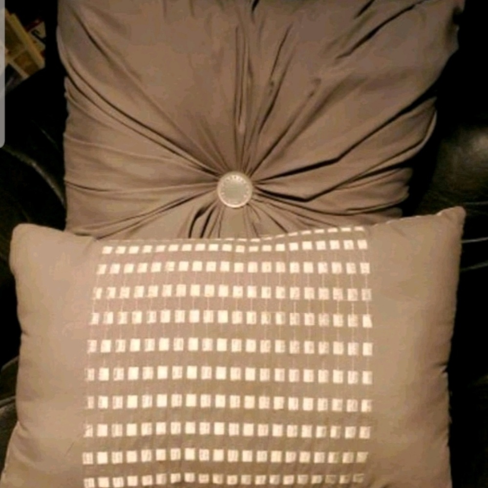 Decorative Pillows, barely used.